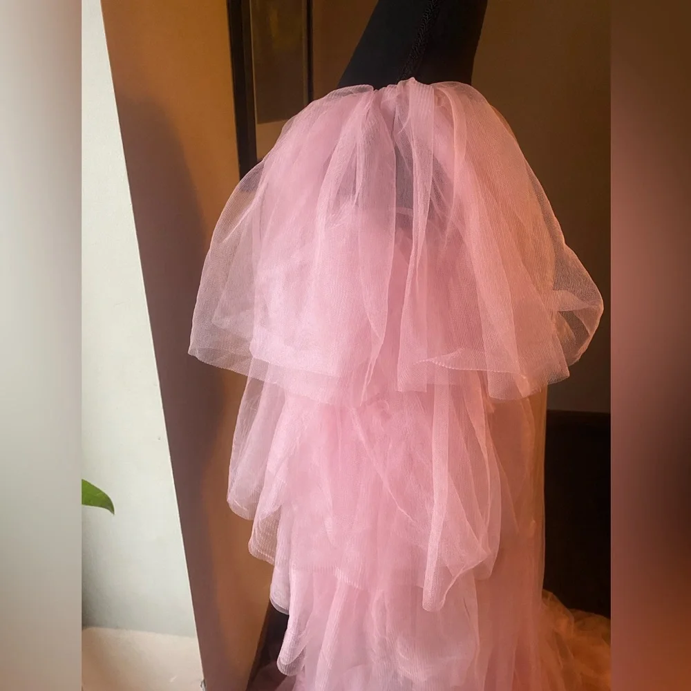 Maternity Dress for Sweetheart Tulle Robe Off Shoulder Dressing Gown. - Picture 10 of 15